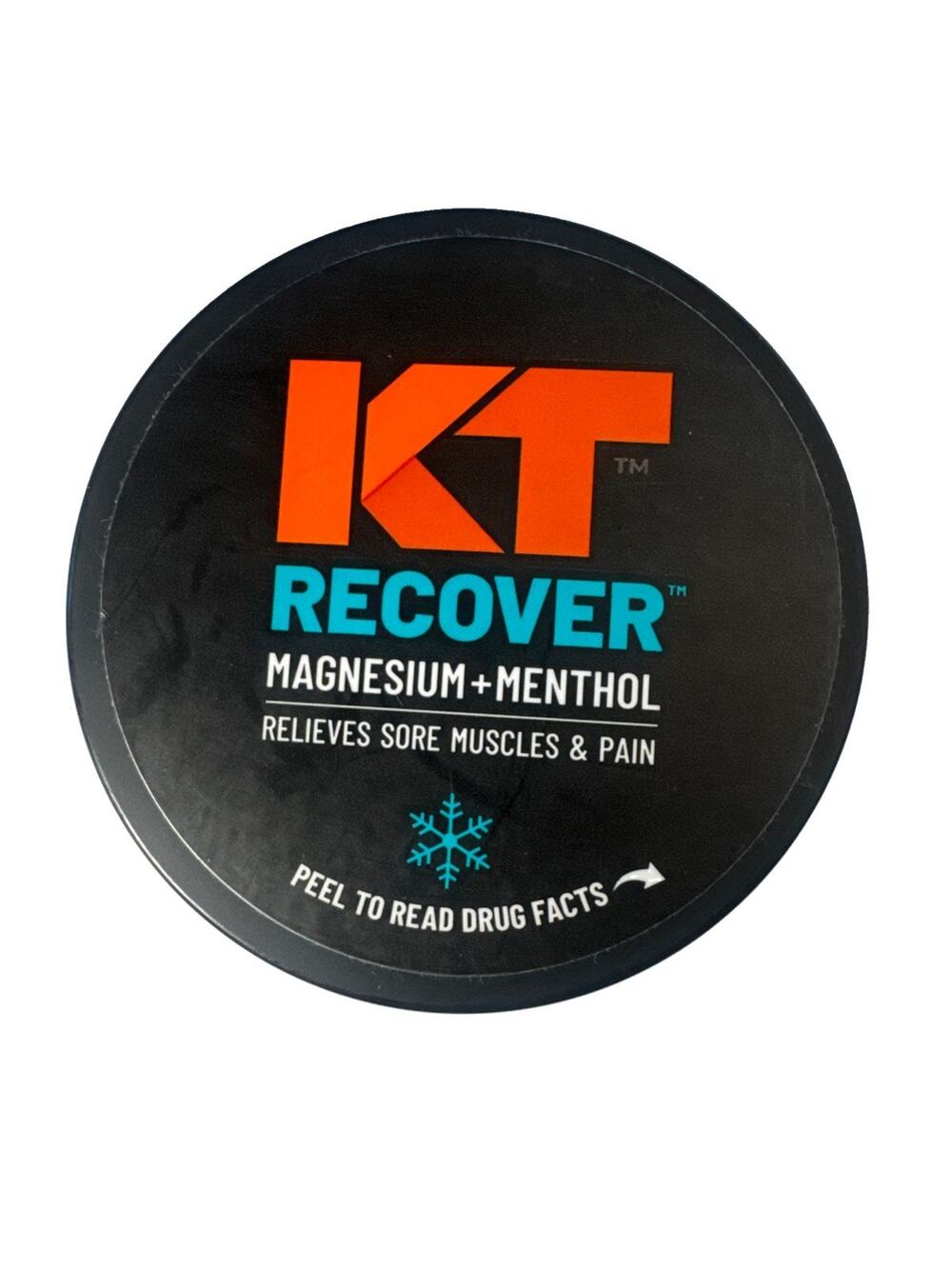KT Health Recover Magnesium + Menthol Cooling Cream 4 Oz Muscle Pain Relief New